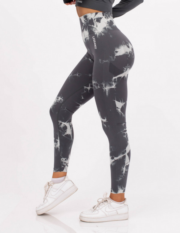 Fitness Leggings, Splash Grey