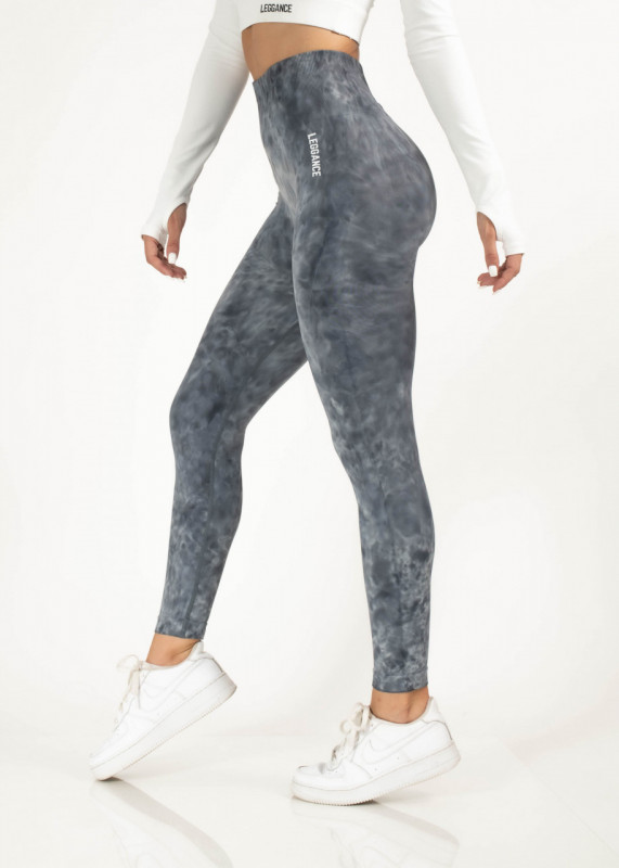 Fitness Leggings, Defines Sandy Grey (gray/white)