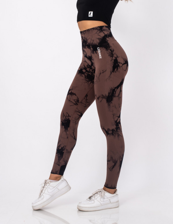 Fitness Leggings, Splash Chocolate