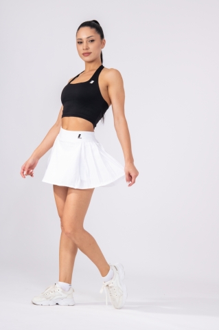 fusta sport, alba, leggance