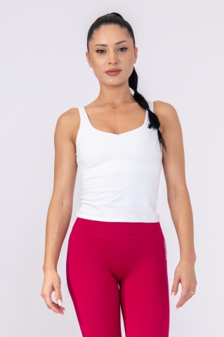 Soft-Skin Tank Top, White