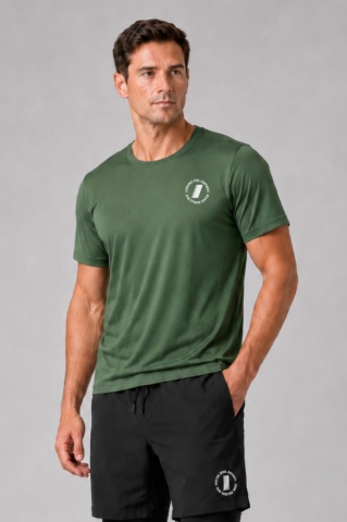 AirDry Men’s T-shirt, Hazel-Green