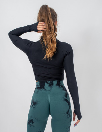 top fitness cu maneca lunga, leggance