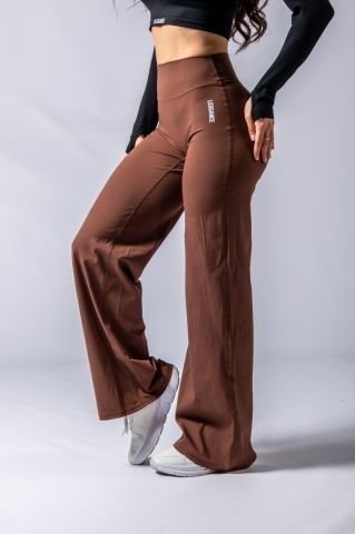 WideFlare Legging, Brown