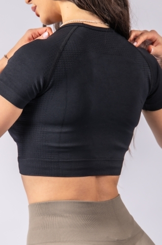 tricou dama, negru, leggance
