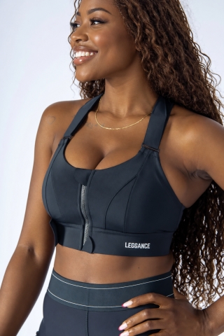 PowerHold Sports Bra, Black