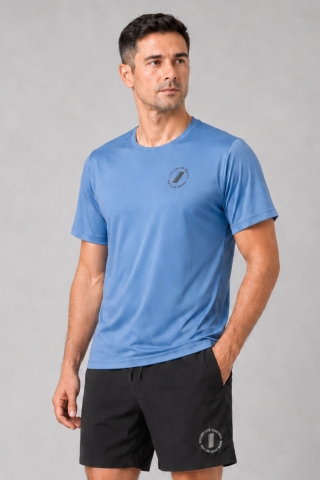 AirDry Men’s T-shirt, Cool-Blue