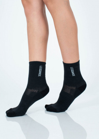 sosete sport negre, leggance