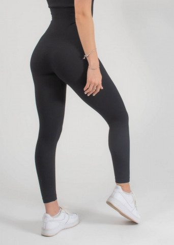 salopeta fitness negru leggance