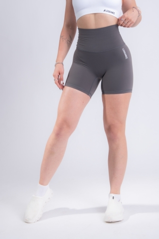 High-Waist Lift Shorts, Grey