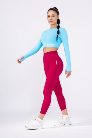 crop-top dama, maneca lunga, leggance