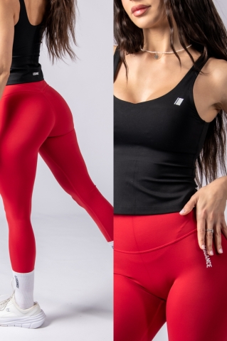 Set Soft-Skin , Black & Red