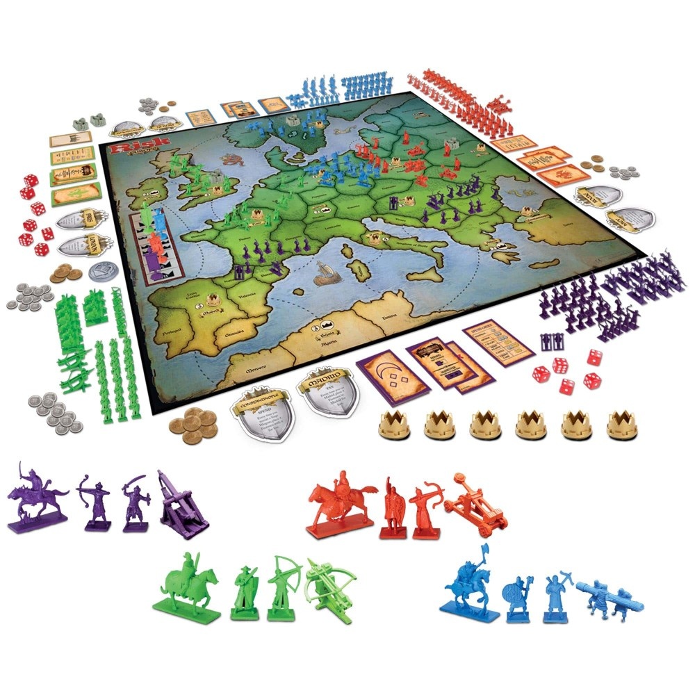 Joc Risk: Europe – Strategie medievală și cucerirea Europei | Pionul.ro