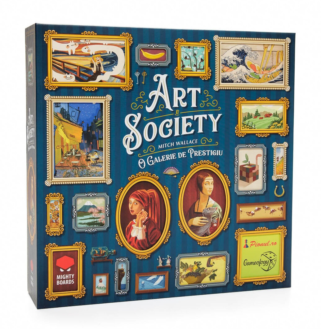 Pologame Art board アート Art Society joc strategie licitatie | Pionul.ro