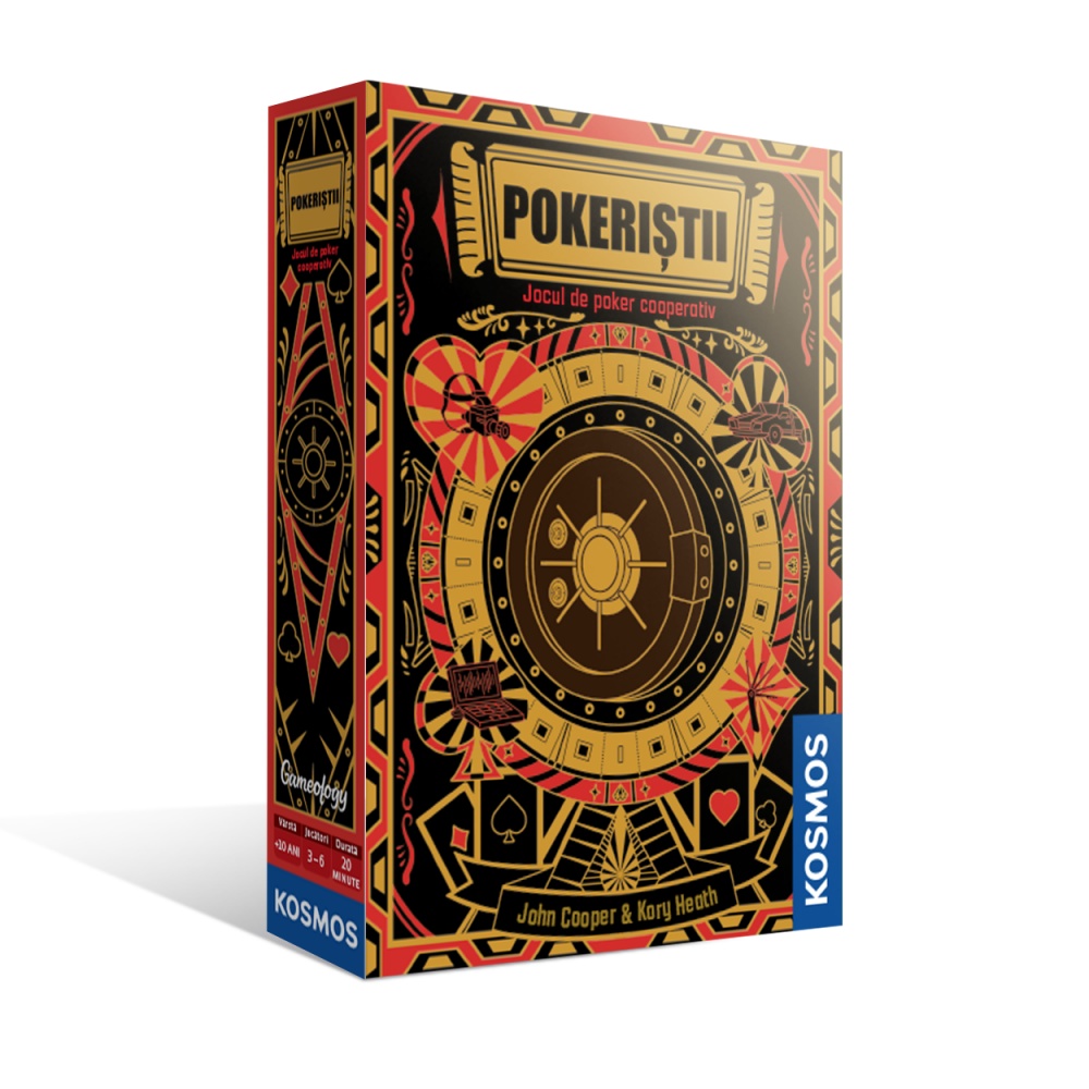 Pokeristii (The Gang) joc cooperativ cu carti | Pionul.ro