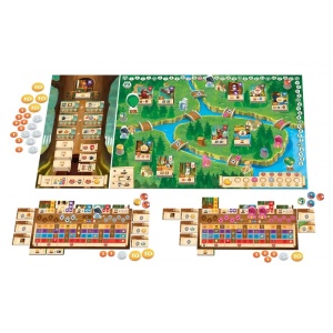 Kingdom Crossing board game - componente, producator Sorry We Are French