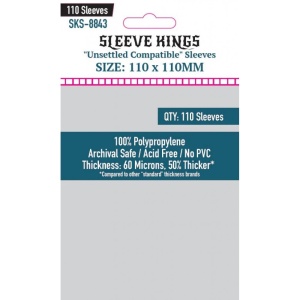 Sleeve Kings Unsettled Compatible Sleeves (110x110mm)