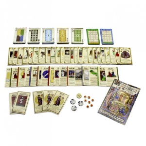 Tournament at Camelot board game - componente, producator Wizkidz
