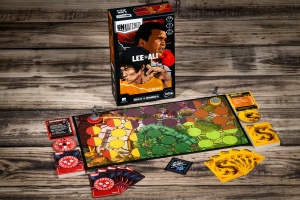 Unmatched: Lee vs Ali board game - componente, producator Restoration Games/Iello