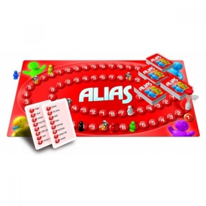 Alias board game - componente, producator Tactic