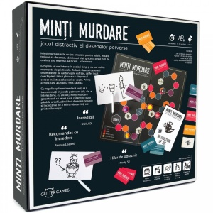 Minti Murdare joc de societate - cutie spate