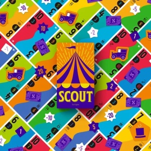 SCOUT card game - componente, producator Oink Games