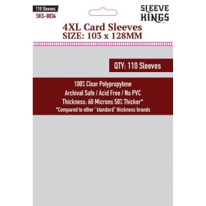 Sleeve Kings 4XL Card Sleeves (103x128mm)