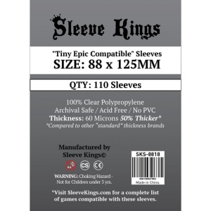 Sleeve Kings "Tiny Epic Compatible" Sleeves (88x125mm)