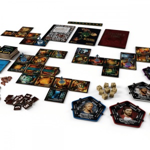 Betrayal at House on the Hill: 3rd Edition board game - componente, producator Wizards of the Coast