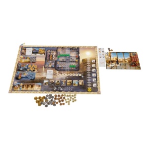 erusalem: Anno Domini board game - setup, producator Devir