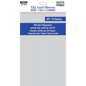 Sleeve Kings 5XL Game Card Sleeves (120x210mm)