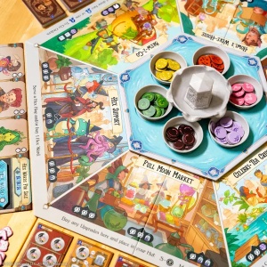 Tea Witches board game - componente, producator The OP