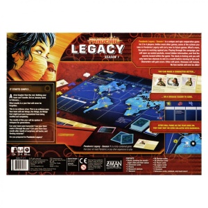 Pandemic Legacy - Season 1 (Red Version) - cutie spate, producator Z-Man Games