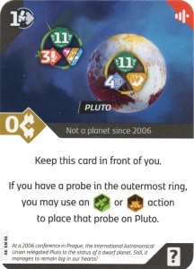 SETI: Search for Extraterrestrial Intelligence - Pluto Promo Card