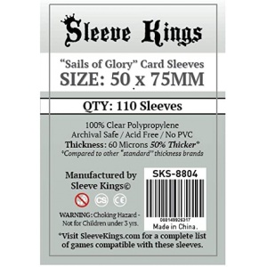 Sleeve Kings "Sails of Glory" Card Sleeves (50x75mm)