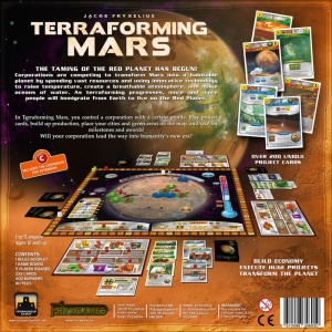 Terraforming Mars board game - cutie spate, producator Stronghold Games