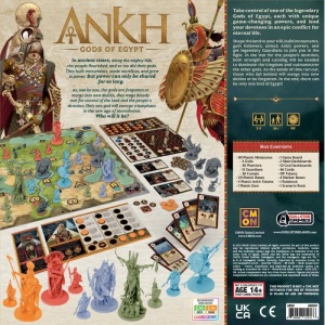 Ankh: Gods of Egypt board game - cutie spate
