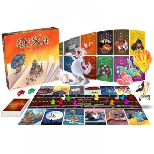 Dixit Odyssey board game - componente, producator Libellud