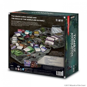Dungeons and Dragons: Tomb of Annihilation Board Game - cutie spate, producator Wizkidz