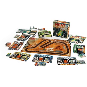 Heat: Pedal to the Metal board game - componente, producator Days of Wonder