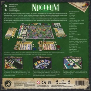 Board game Nucleum - cutie spate, producator Board & Dice