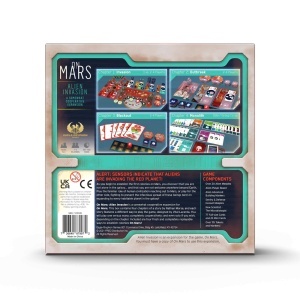 On Mars: Alien Invasion, extensie, cutie spate, producator Eagle-Gryphon Games
