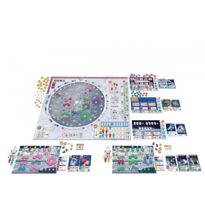 Shackleton Base: A Journey to the Moon board game - componente, producator Sorry We Are French