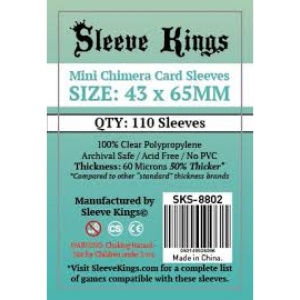 Sleeve Kings Mini Chimera Card Sleeves (43x65mm)