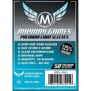 Mayday Premium Euro Card Sleeves (59x92mm)