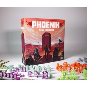 Phoenix New Horizon board game - componente, producator Devir
