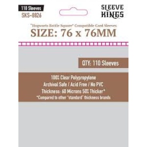 Sleeve Kings Hogwarts Battle Square Sleeves (76x76mm)