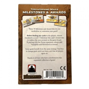 Terraforming Mars: Milestones & Awards