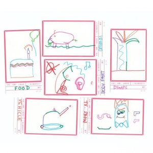 A Fake Artist Goes to New York board game - componente, producator Oink Games