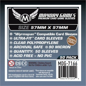 Mayday Premium Wyrmspan Compatible Sleeves 57x57mm